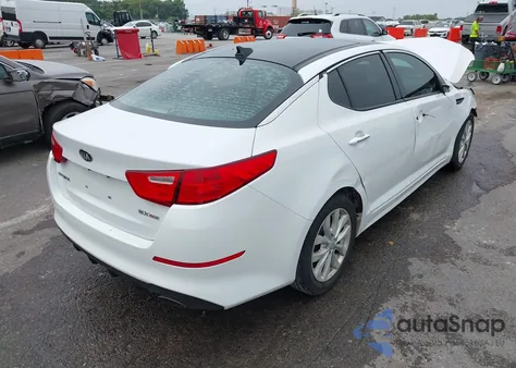 2015 Kia Optima Ex из США, поврежденный, VIN 5XXGN4A7XFG494751